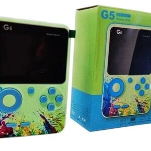 G5 Handheld Game Console - Green and Blue